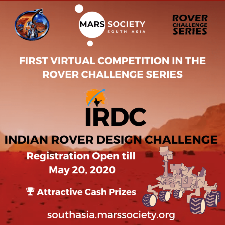 MSSA Announces Indian Rover Design Challenge 2020